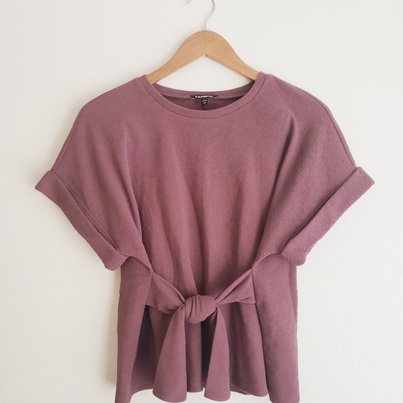 Express Tie Front Top - Picture 8 of 8